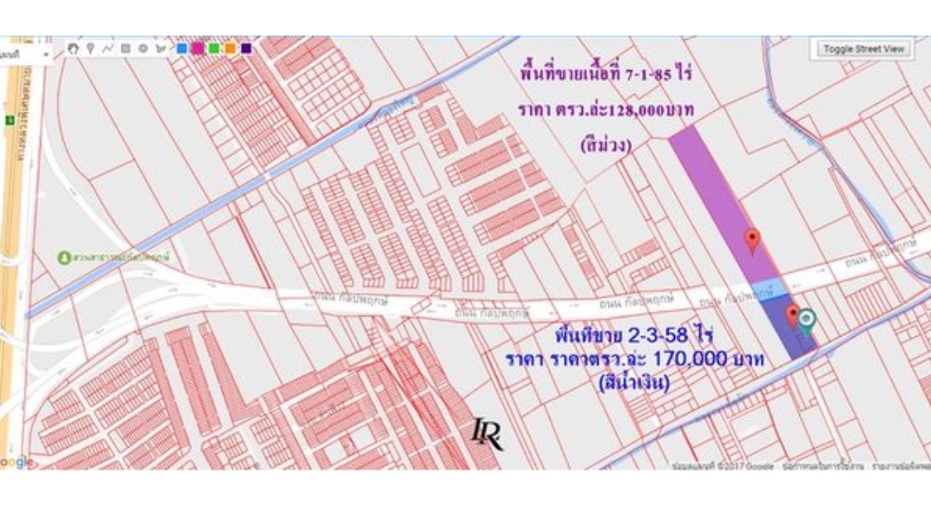 ขายที่ดินติดถนนกัลปพฤกษ์ ใกล้สำเพ็ง2 ติดร้านอาหารอิ่มปลาเผา 2-3-58 ไร่ ตรว.ละ 180,000 บาท หน้ากว้าง 40 m. เหมาะทำโชว์รูม ออฟฟิต ทำเลดี พื้นที่สวย