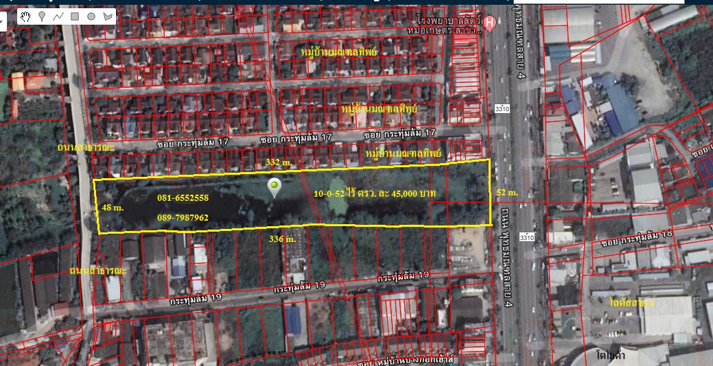 ขายที่ดินติดถนนพุทธมณฑลสาย 4-5-6 และในพื้นที่ ทั้งหมด 48 เเปลง ย่านธุรกิจ ทำเลดี พื้นที่สวย เหมาะลงทุนเชิงพาณิชย์ โรงงาน บ้านที่อยู่อาศัย โกดัง ย่านธุรกิจ ราคาจากเจ้าของโดยตรง อนาคตเจริญแน่นอน ทำเลดี พื้นที่สวย