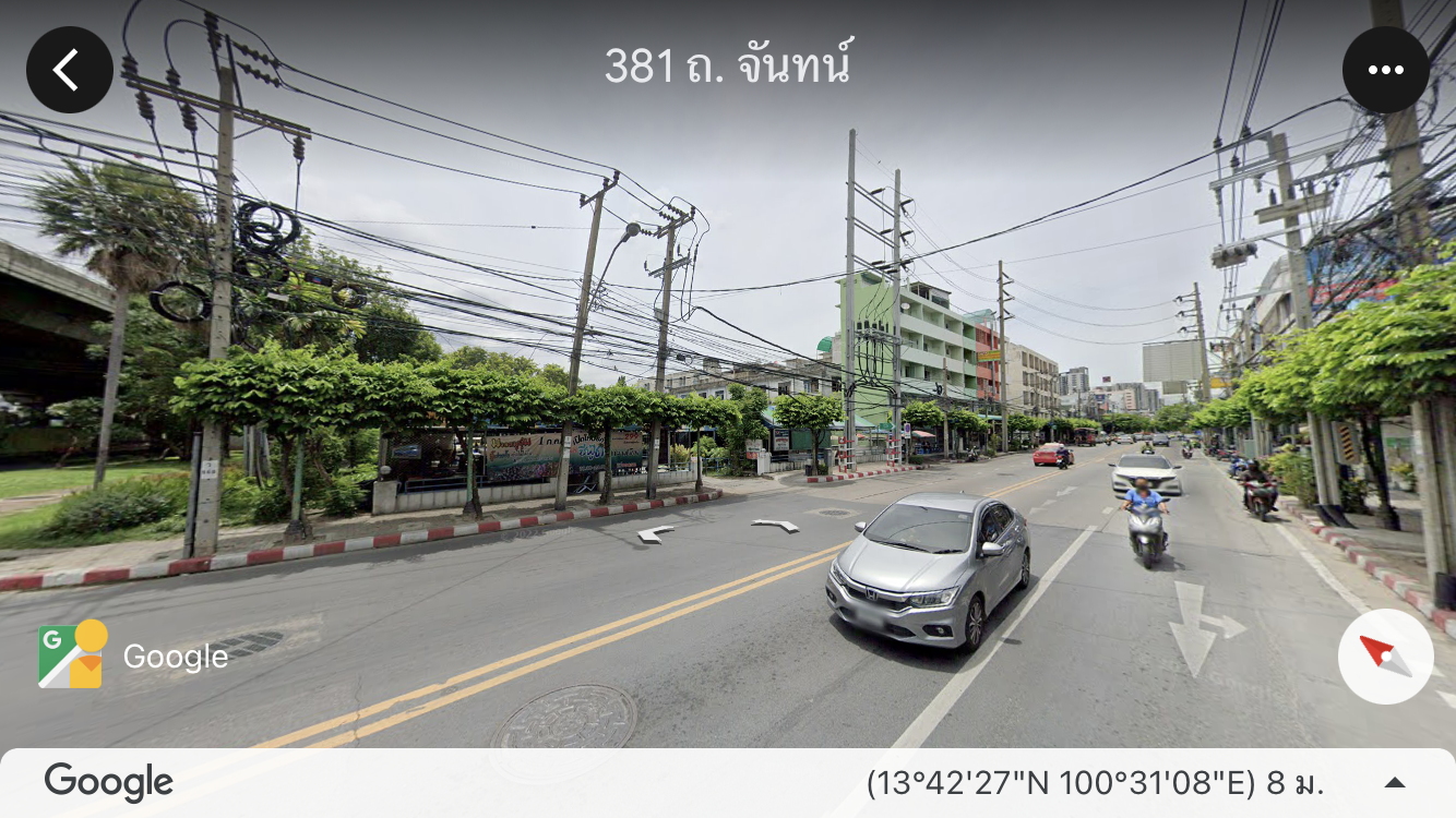 ขายที่ดินติดถนนจันทร์ หัวมุมสี่แยกเจริญราษฏร์ ถมแล้ว 1-0-77.3 ไร่ ตรว.ละ 530,000 บาท หน้ากว้าง 30x62  m. เหมาะทำคอนโดสูง ออฟฟิตให้เช่า โรงแรม ทำเลดี พื้นที่สวย ใจกลางเมือง 